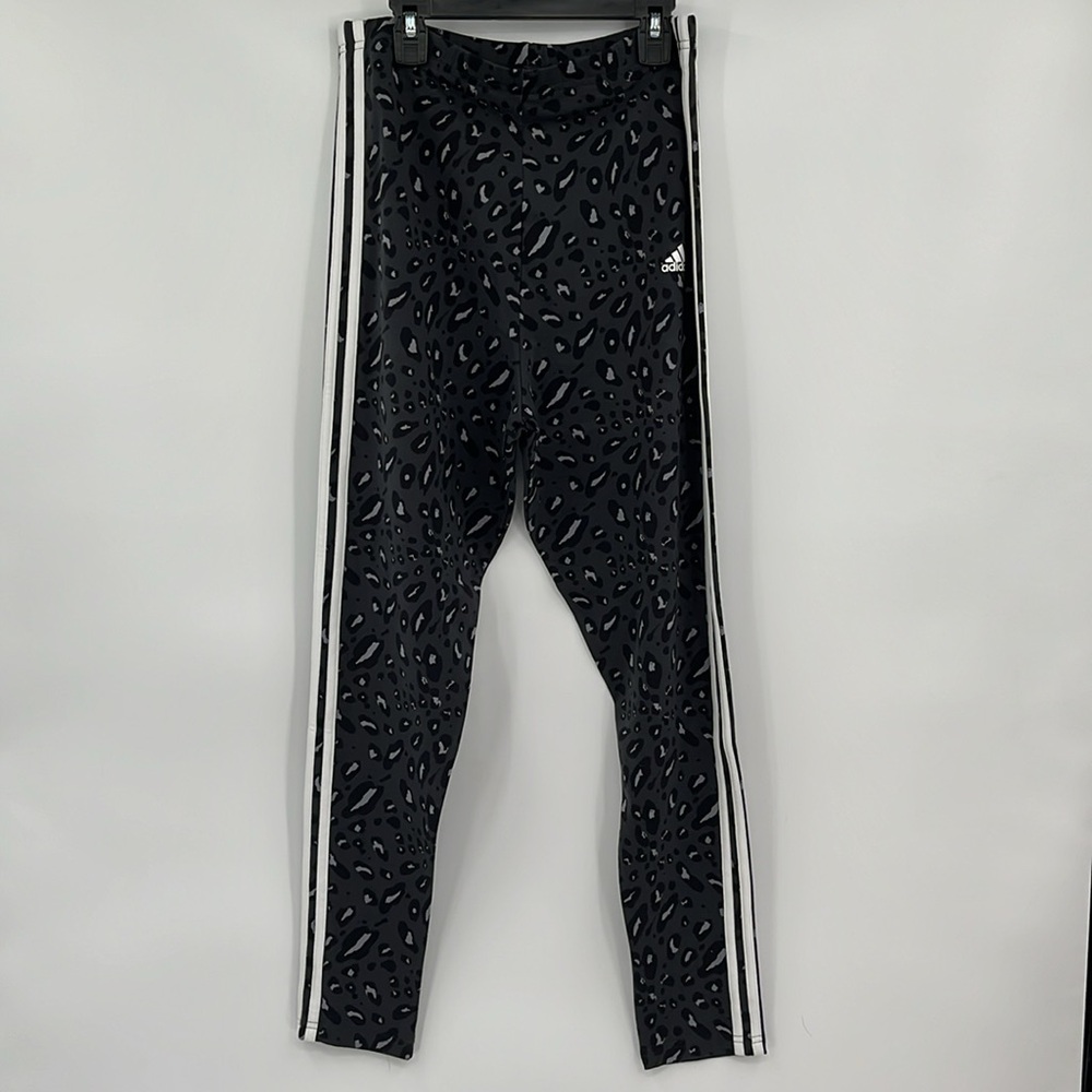 NWT ADIDAS LEOPARD PRINT LEGGINGS - Picture 5 of 13